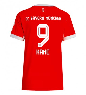 Bayern Munich Harry Kane #9 Hjemmebanetrøje Dame 2025-26 Kortærmet